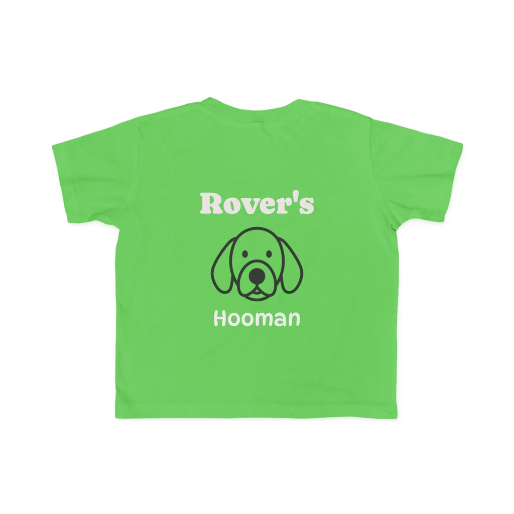 Puppy Toddler Tee, Colorful Kids Shirt, Cute Dog Child Tshirt, Fun Animal Baby Top, Playful Pet Youth Clothing, Infant Fine Jersey,