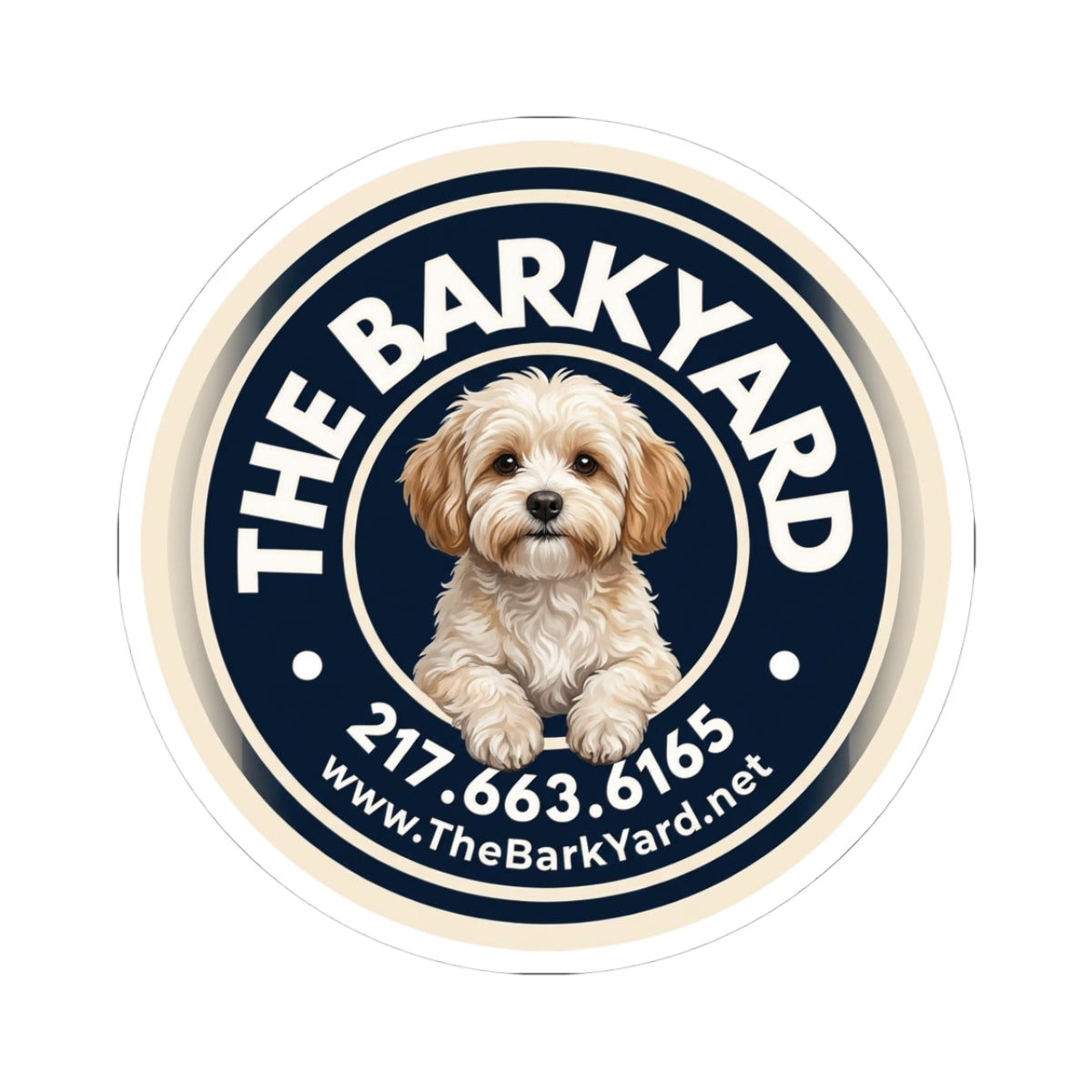 Dog Lover Kiss-Cut Stickers - Barkyard Boutique, Cute Dog Stickers, Pet Accessories, Laptop Decor, Fun Gift Ideas, Dog Mom