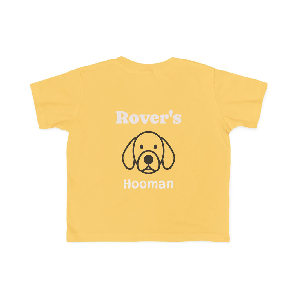Puppy Toddler Tee, Colorful Kids Shirt, Cute Dog Child Tshirt, Fun Animal Baby Top, Playful Pet Youth Clothing, Infant Fine Jersey,