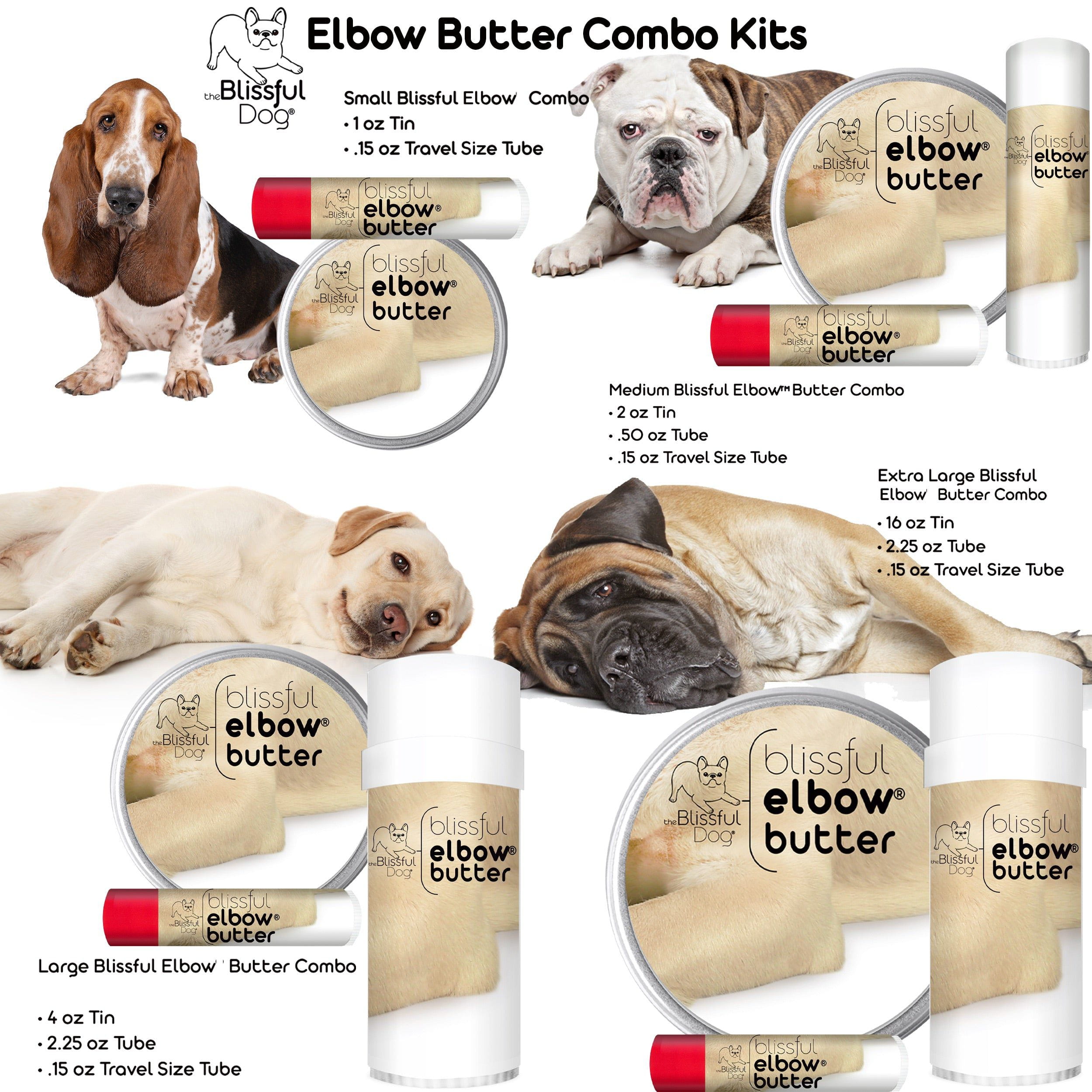 Blissful Elbow® Butter Conditions Your Dog's Elbow Calluses